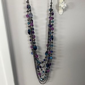 Long beaded necklace